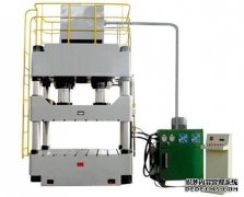 单柱液压机液压泵与液压控制马达